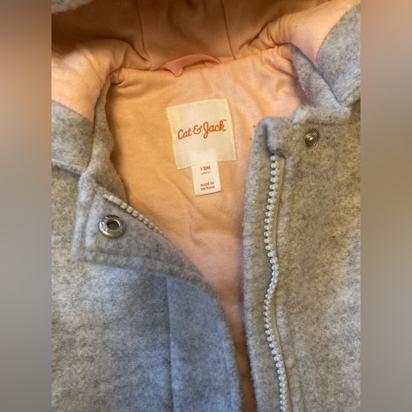 Cat & Jack Bunny Peacoat, 12m - Picture 2 of 12